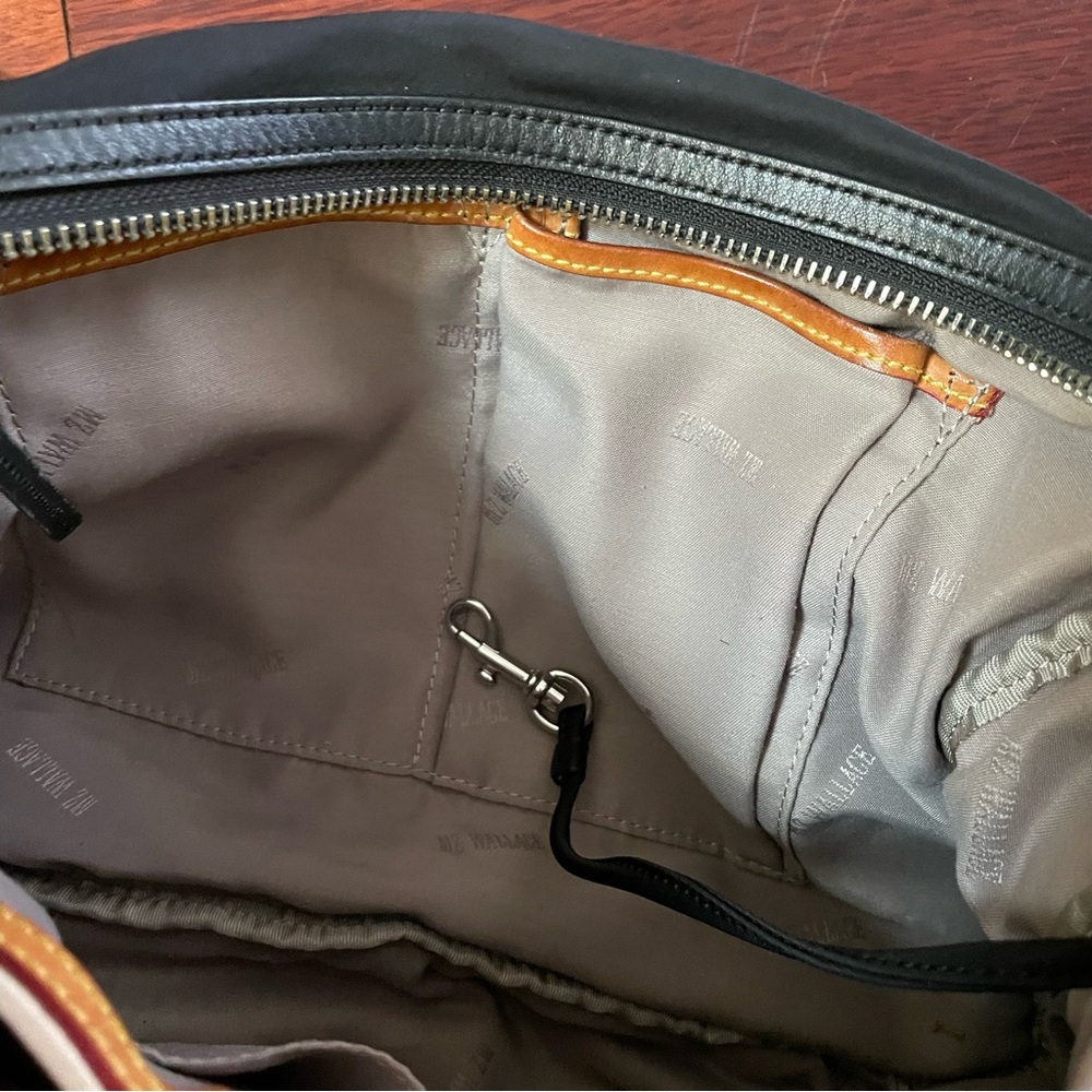 MZ Wallace Hayley Crossbody Shoulder Bag Travel Black Utilitarian Classic B29 - Picture 7 of 14